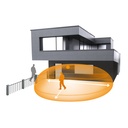 INFRAROOD SENSOR IHF 3D ZWART