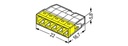 WAGO 5X0.5-2.5MM GEEL