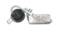 INBOUWSPOT ROND 10W 800LM IP54 ZWART