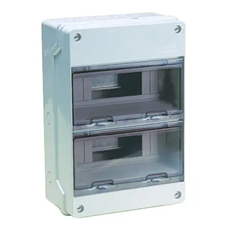 VERDEELKAST 2x12mod 375x250x140mm ip65
