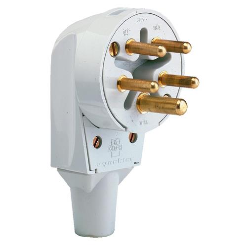 Stekker 3P+N+A 32A grijs