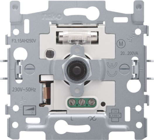 SOKKEL DIMMER VENTILATOR 310-01800