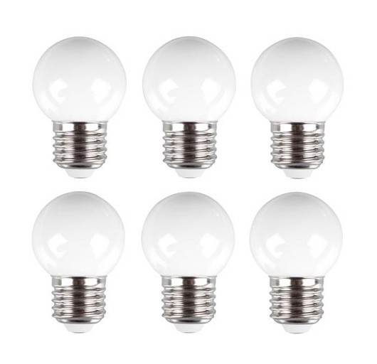 WARM WITTE RESERVE LAMPEN 10ST