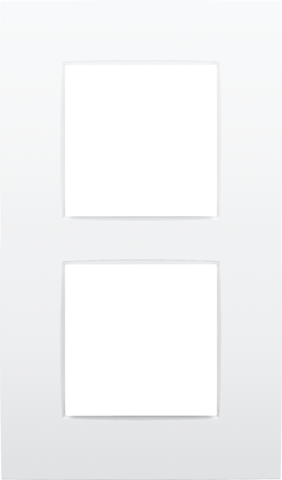 AFDEKPLAAT 2V VERT WHITE 131-76200