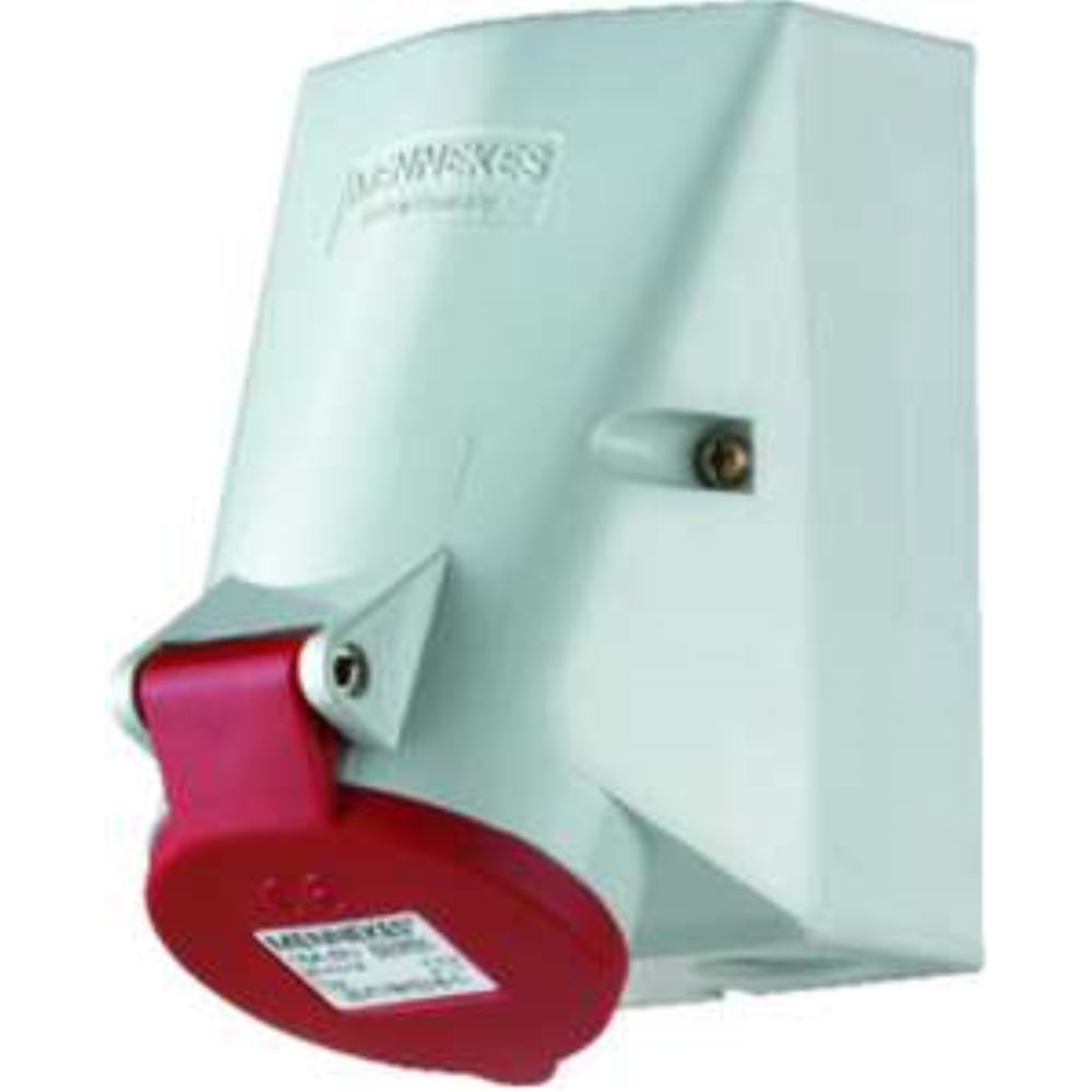 MENNEKES STOPC 5P 16A ROOD IP44 doorlus