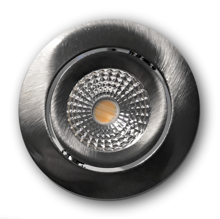 INBOUWSPOT ROND 10W 800LM IP54 METAL