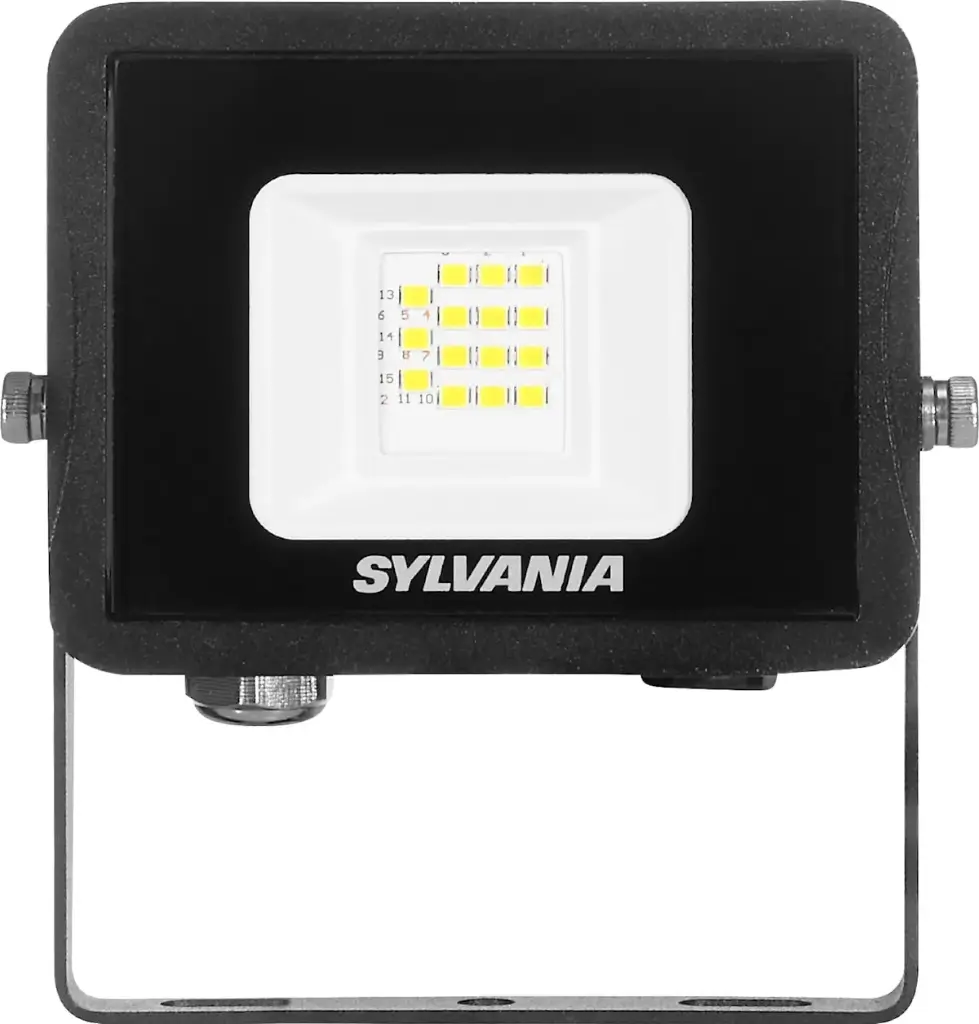 LEDSTRALER 9.5W 840 ZWART 1000LM ip65