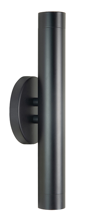 WANDLAMP TREN 2X mini gu10 ZWART 
