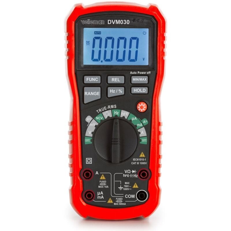 DIGITALE MULTIMETER 1000V