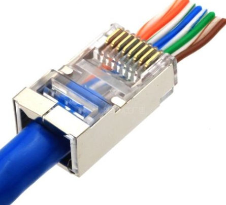 FICHE RJ45 CAT6 FTP DOORSTEEK P/ST 