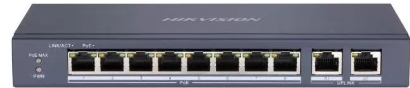 SWITCH RJ45 PoE 10 POORTS GIGABIT 