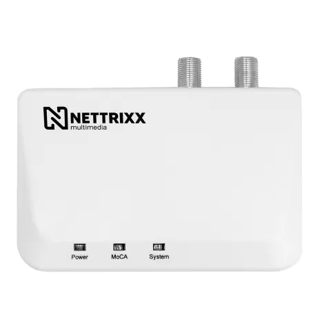 GIGABIT INTERNET OVER COAX incl voeding