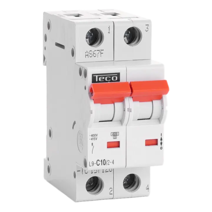 AUTOMAAT 2P 10A 4.5kA Curve C 