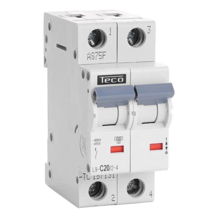 AUTOMAAT 2P 20A 4.5kA Curve C 
