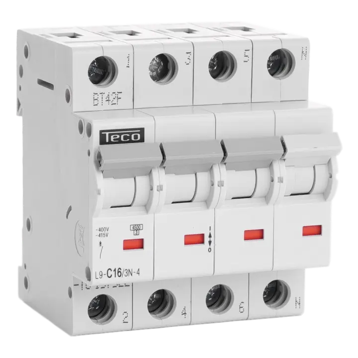 AUTOMAAT 4P 16A 4.5kA Curve C 