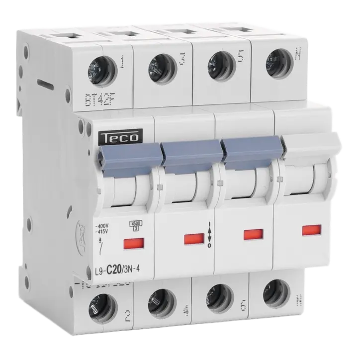 AUTOMAAT 4P 20A 4.5kA Curve C 