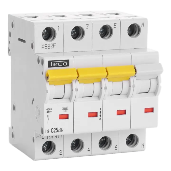 AUTOMAAT 4P 25A 4.5kA Curve C 
