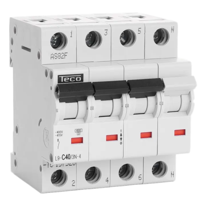 AUTOMAAT 4P 40A 4.5kA Curve C 