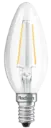 LED KAARS E14 2700K 250LM clear niet dimbaar