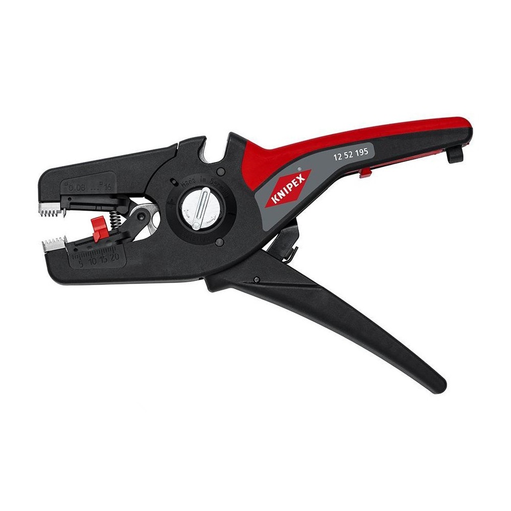 ZELFINSTELLENDE ADERHULSTANG tot 16mm² knipex