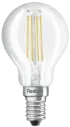 LED BOL E14 2700K 470LM clear niet dim