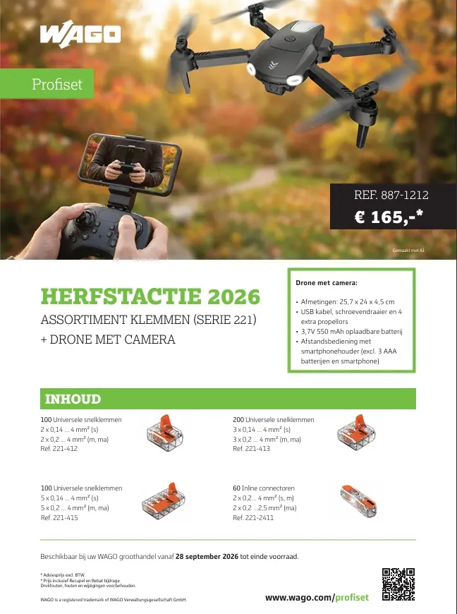 ACTIEPAKKET WAGO Drone