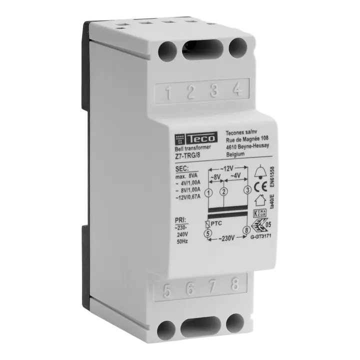 BELTRANSFO 18VA 230V AC - 4/8/12V AC