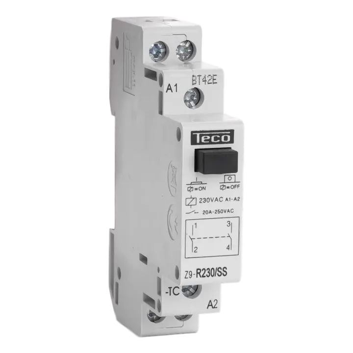 RELAIS 230V AC 20A 2NO