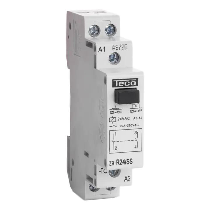 RELAIS 24V AC 20A 2NO