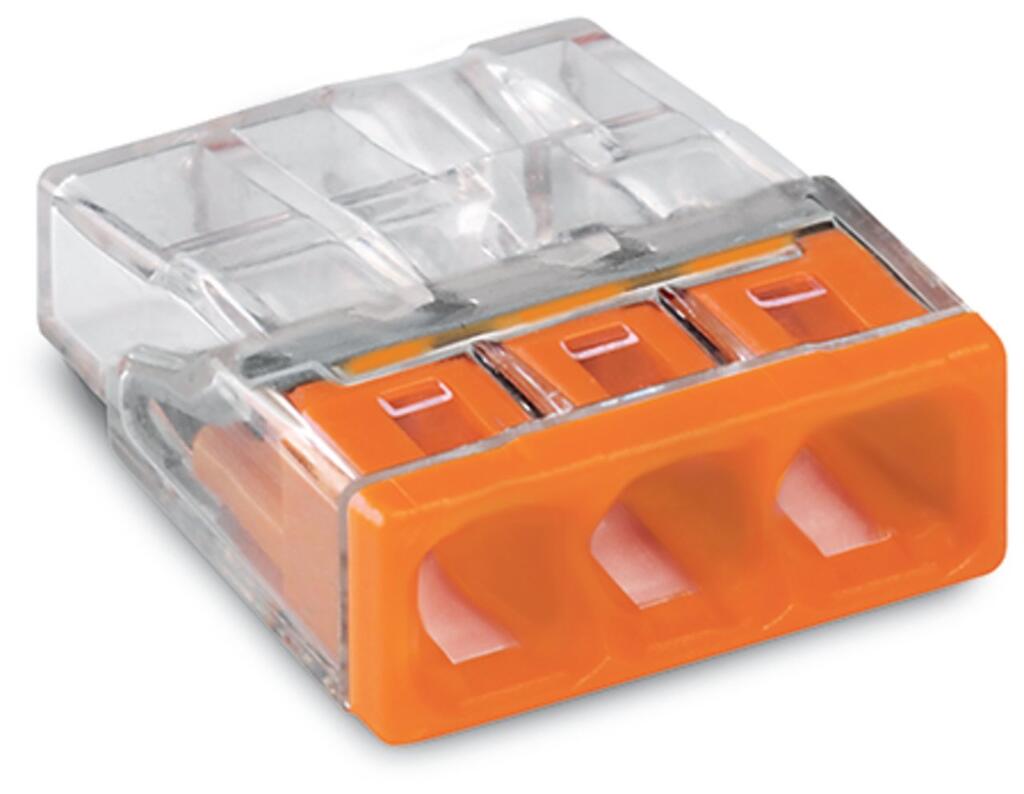 WAGO 3X0.5-2.5MM ORANGE