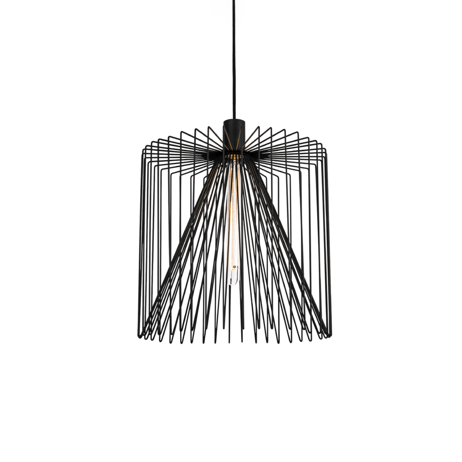 WIRO 3.8 pendel D38cm zwart E27 