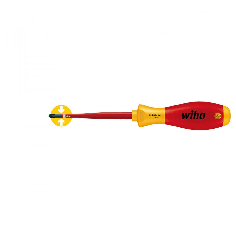 WIHA SOFT FINISH PH1X80MM