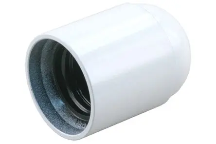 FITTING E27 WIT glad