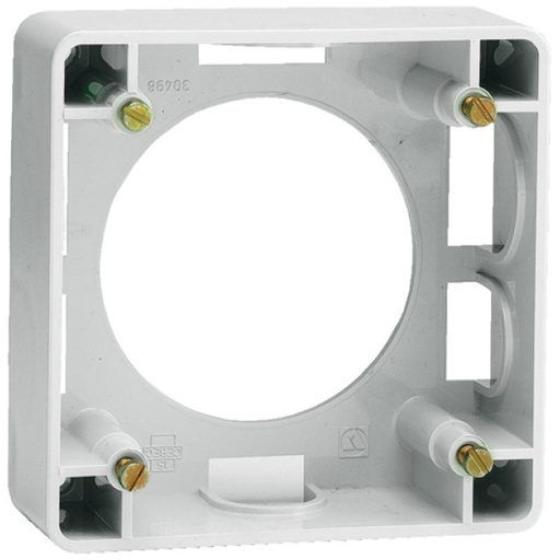 [KIM600770] OPBOUWKADER VUUR 16/32A grijs