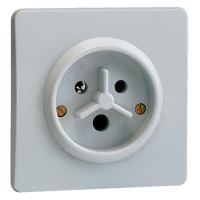 [KIM600792] Contactdoos 2P+A 32A grijs