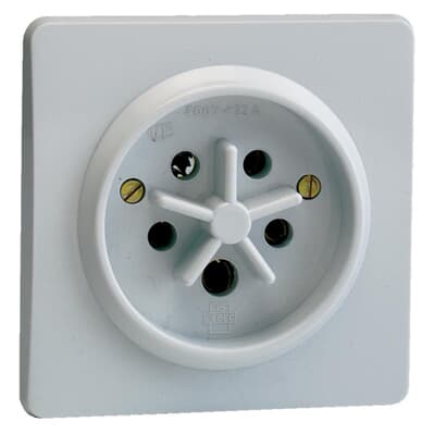 [KIM600794] Contactdoos 3P+N+A 32A grijs