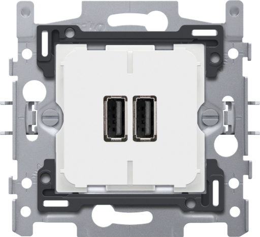 [420-00510] USB LADER DUBBELE USB 420-00510