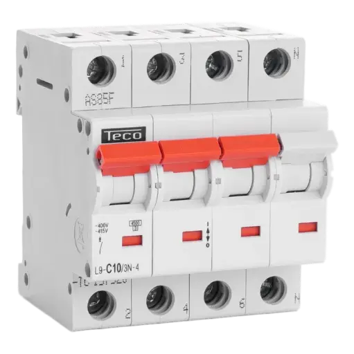 [L9C103N3] AUTOMAAT 4P 10A 3kA Curve C