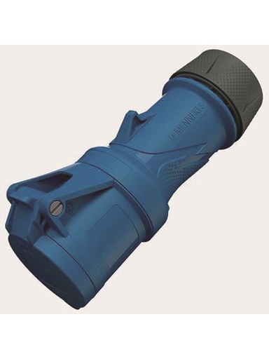 [M14502] MENNEKES KOPPELSTEKKER 3P 16A BLAUW IP54