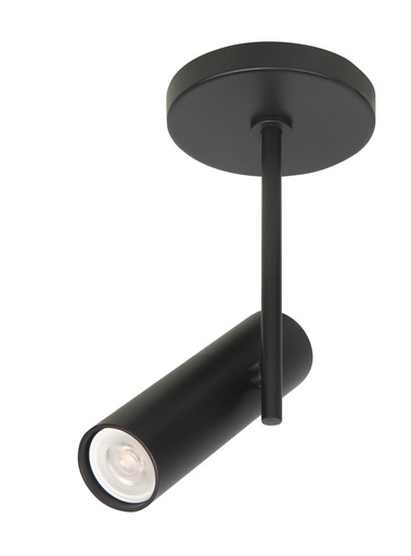 [S753001] TREN 1XMINI GU10 ZWART