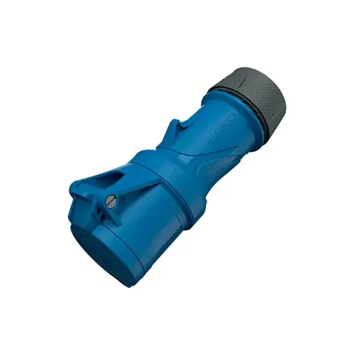 [M14513] MENNEKES KOPPELSTEKKER 3P 32A BLAUW IP54