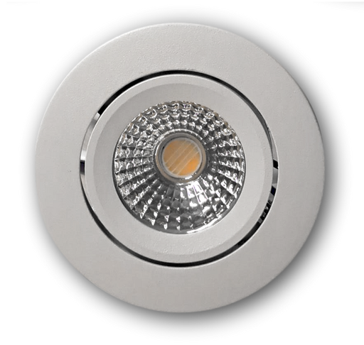[ASOLWIT] INBOUWSPOT ROND 10W 800LM IP54 WIT