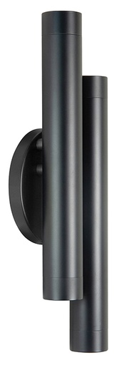 [W373101] WANDLAMP TREN 4X mini gu10 ZWART