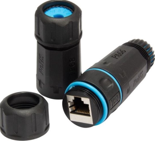 [400-006] KOPPELSTUK RJ45 CAT6A IP68