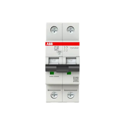 [VY32C06] VY32 Automaat 3kA 2P C 6A ABB