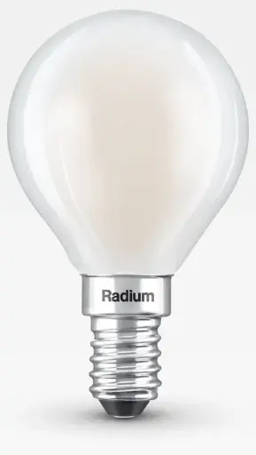 [44120734] LED BOL E14 2700K 806LM MAT niet dimbaar