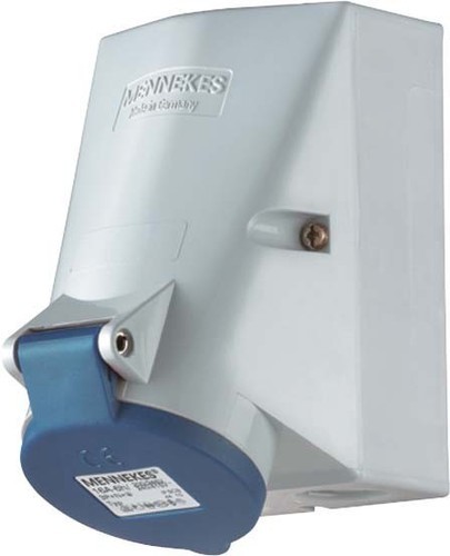 [M420] MENNEKES STOPC 3P 32A BLAUW IP44 hoog 