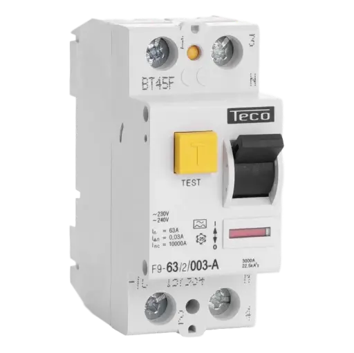 [F9632003A] DIFFERENTIEELSCHAK 2P 63A 30MA TYPE A 
