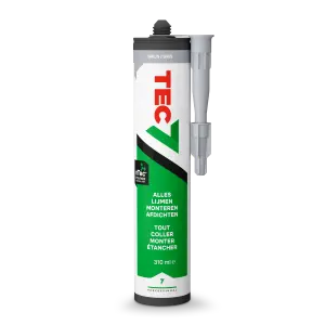 [535306000] TEC7 GRIJS 310ML afdichten, lijmen, monteren 