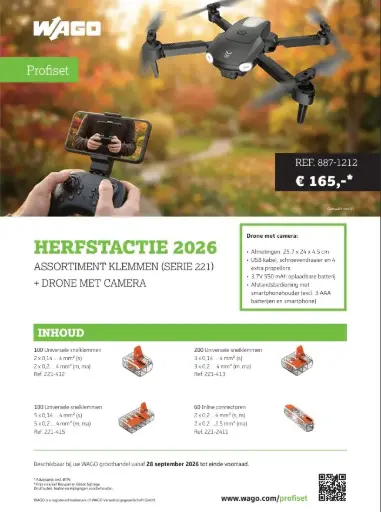 [887-1212] ACTIEPAKKET WAGO Drone